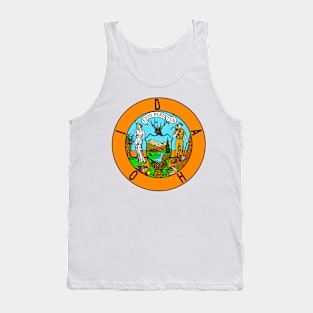 Idaho Flag Decal Tank Top